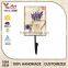 Customize Craft Art Iron Plaque Decorative Ceramic Wall Metal Fastening Hooks & Hangers