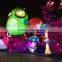 Newest outdoor Cheistmas cartoon Light rotary Musical garden lantern-Garden led lantern