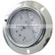 highly quality pressure gauge with back flange