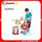 kids shopping trolley cart with food set plastic shopping cart