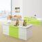 Big discount luxury modern 2 person reception desk
