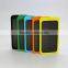 Portable charger cute solar power bank ultra Slim10.8mm 4000mAh power bank solar window phone charger