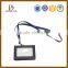 New arrival Black PU Leather employee id card