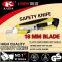 18 mm Snap Off Blade Plastic with rubber grip handle Utility Knife