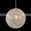 2016 Modern Round Chandelier Crystal Globe Pendant Light