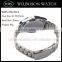 Quartz stainless steel back watch for men