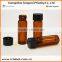 Different logo glass tubular bottle amber empty glass vial