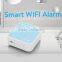 Smart Wifi alarm system with outdoor siren