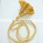 French tassels gold bullion metallic fringe caterpillar and graduation honor cord | Spanish tassels gold | Uniform tassels