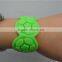 dual layer silicone wristband, silicone custom bracelet silicon magnetic bracelet