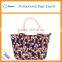 Custom flowers promotional canvas tote shopping cotton canvas bag