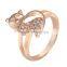 Charming Cute Panda Shaped Women Platinum Plated Party Ring