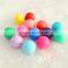 Wholesale flat oval flat loose bead silicone loose bead