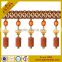 Fringes wholesalers beaded fringe with crystal bead for curtain,home decor