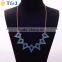 >>>New Arrival Design Charm Fashion Necklace Alloy Epoxy Chunky Diamonds Choker Necklace/