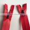 Double-sliders Waterproof Zipper in Red