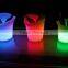 hot sale 3 leaf led lighted ice bucket(NJ1546)