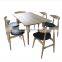 T015 Modern wood dining table and chair dining room furniture
