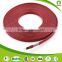 Pipe freeze protection system self regulating heating trap cable