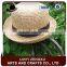 China Factory Wholesale Wheat straw boater hat