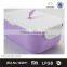 Bento Box with Purple Printing, Food Grade, FDA Approved, BPA Free , Eco-friendly Material by Cn Crown