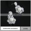 Fashion imitation pearl earring design/wholesale charms stud earring with pin