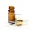 1/6oz amber glass zippo e liquid bottle