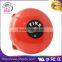 Red color Round 6" Aluminum Alloy Gong Waterproof Electric Fire Alarm Bell