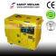 price of 5kva silent diesel generator set with single phase AC Voltage 220V