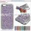 purple color glitter sparkle diamond back cover case for sony xperia Z T L E M X 2 3 4 5 6 7 8 9 lt30p