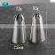 304 Stainless Steel Cake Tips Seamless 6 Or 8 Tooth Crowded Spot-billed Cake Icing Nozzles