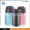 Color coated double walled metal reusable thermal container for food