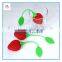 Free mould! Super Cute Fantastic Strawberry Design Silicone Tea Infuser Strainer, Free mould! Super Cute Fantastic Strawberry De
