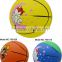 mini size 1# rubber basketball, promotional rubber basketball balls