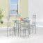 2016 Hot sale Dining sets sSace saving Metal dining set Furniture