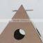 Christmas wooden lanterns with copper top shinny finishing