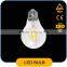 Newpeak A19/A60 E27 Filament LED Bulb 4W High Lumen 420lm Big Beam Angle 360 Degrees CRI>80 Glass LED Bulb with CE Certificate