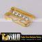 Fashion shoe gold pin buckle metal