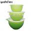 Professional Manufacturer Supplier Plastic Salad Bowl 9.2" With Lid