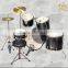 China make special design high quality black ,red ,blue colors 5pcs drum
