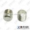 duplex steel 2205 hex socket set screw with flat point hexagon socket set screw