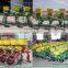 3 Row corn seeder planter with fertilizer by tractor