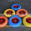 wheelbarrow polyurethane tire fill solid rubber spoke wheels