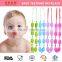 Kean BPA Free saft lovely silicone baby beaded necklace for wholesale