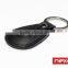 Custom leather rfid leather keychain tag, embossed leather tag