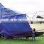 PE coated woven waterproof fabric,lightweight waterproof material boat canvas tarpaulin