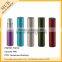 unique aluminum perfume bottle hot sale vial refillable mini spray high end