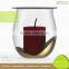 Customized Borosilicate Pyrex Hand Made Glass Candle Holder