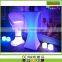 Bottle Storage Glow Cocktail table , Liquid Drinking Wine Led Bar Counter