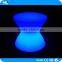 Color change LED glowing incandescent table light / battery LED illuminated bar table and seat